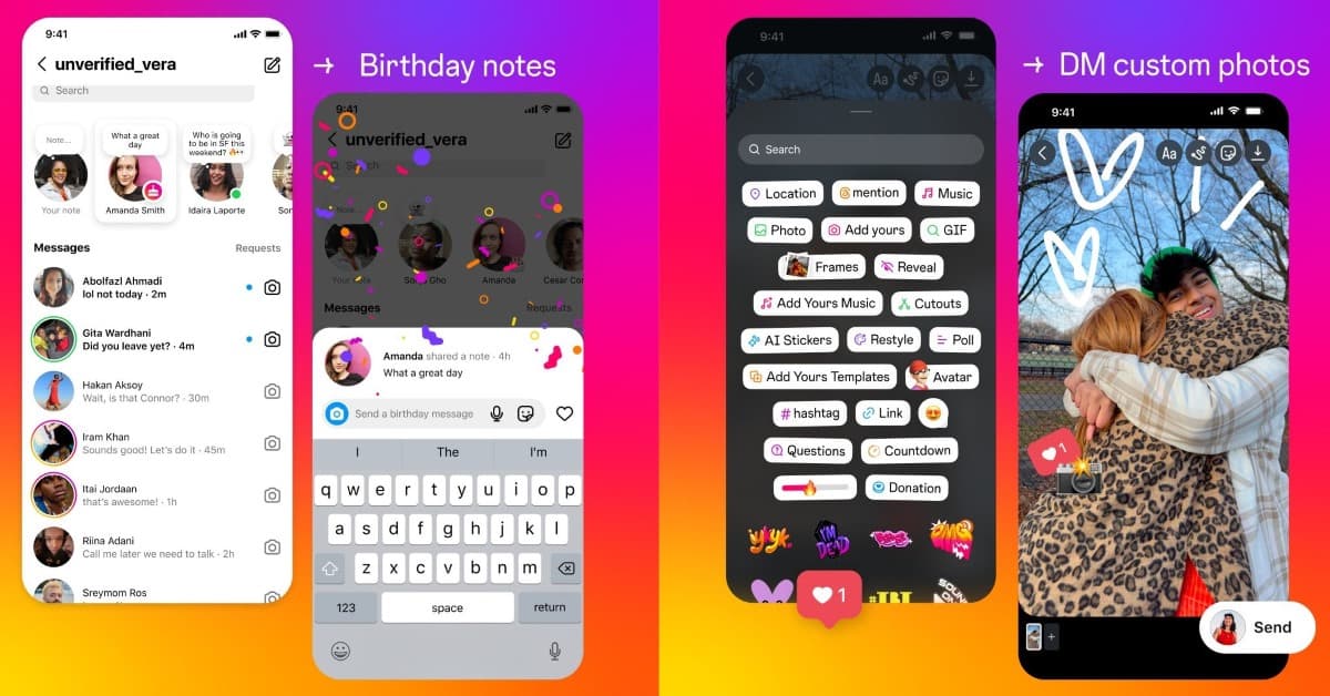 DM Instagram : 3 nouveautés pour grandir