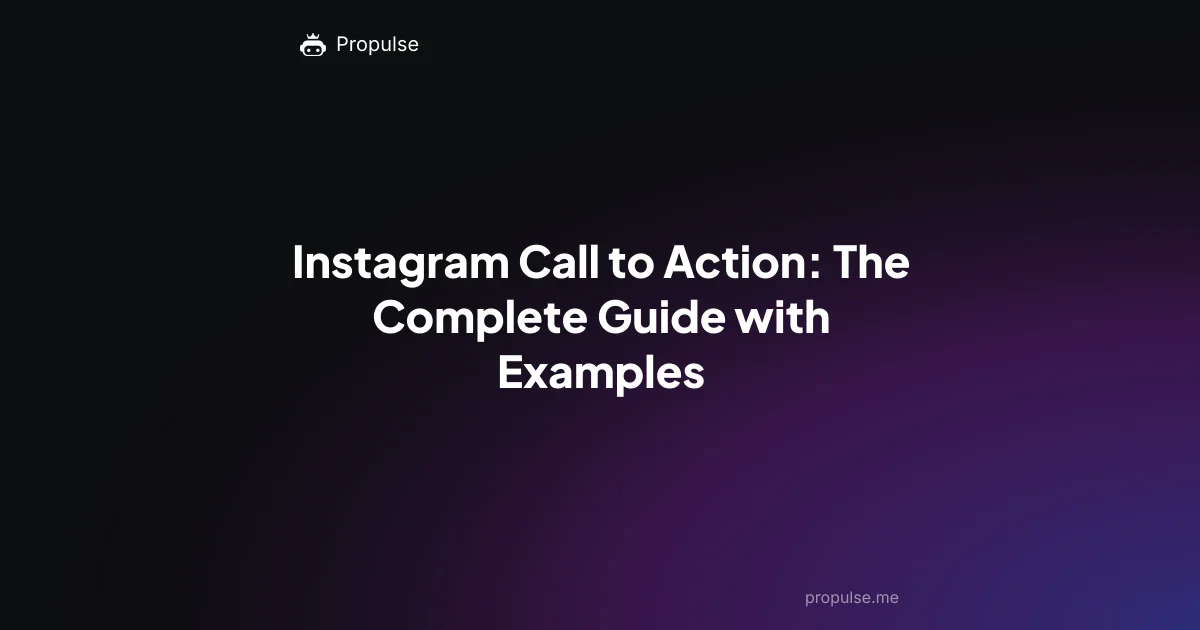 Instagram Call to Action: The Complete Guide with Examples