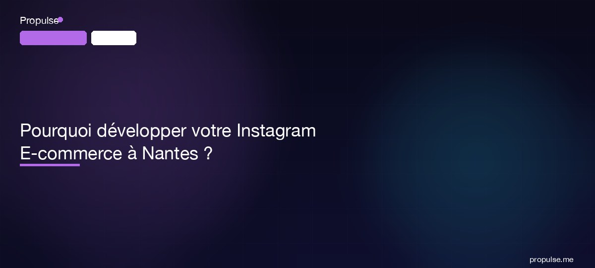 Pourquoi développer votre Instagram E-commerce à Nantes ?