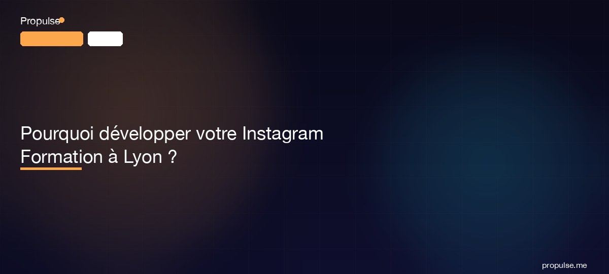 Pourquoi développer votre Instagram Formation à Lyon ?