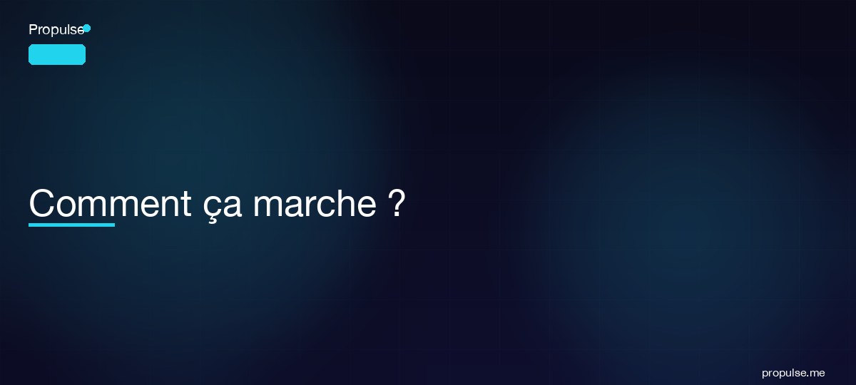 Comment ça marche ?