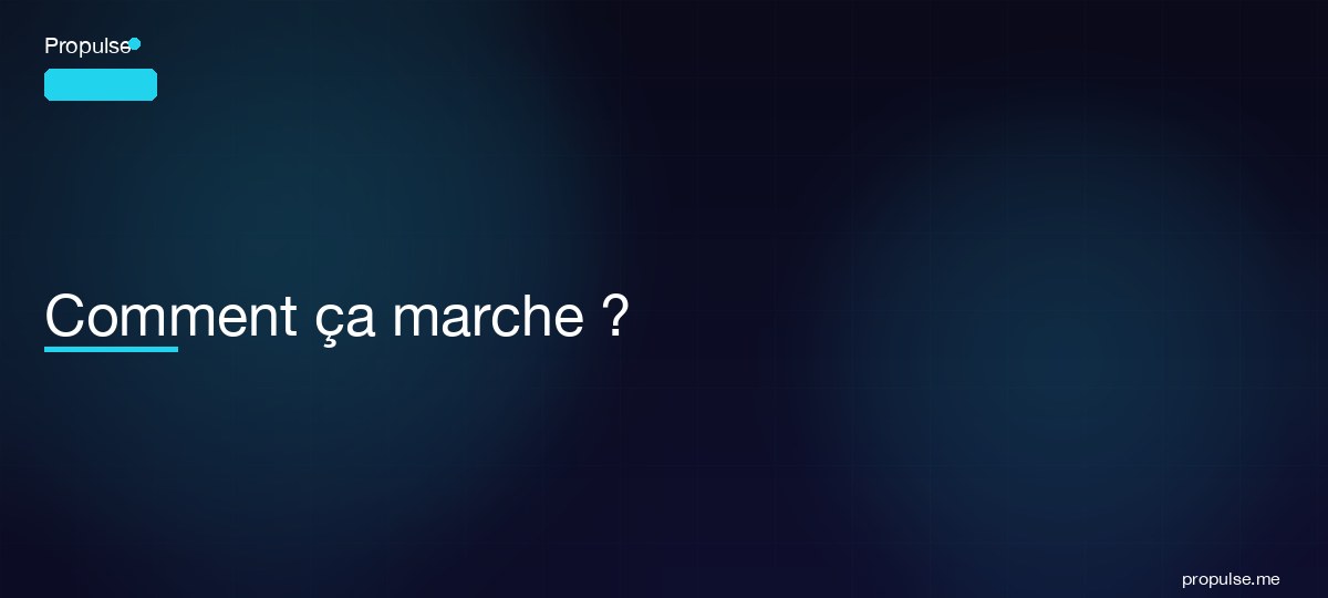 Comment ça marche ?